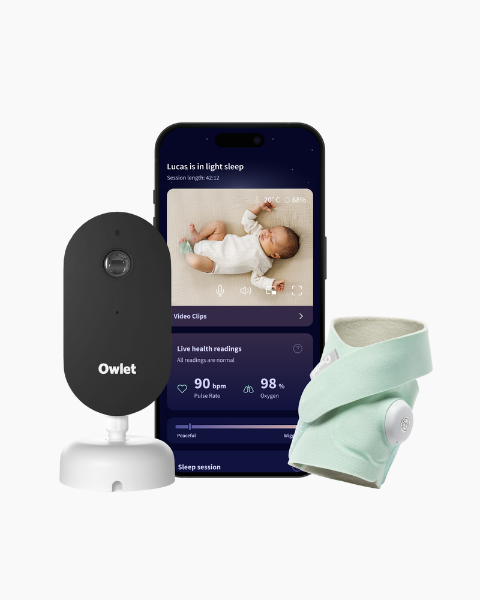 NEW Owlet Dream Duo™- Mint (Sock + Sight)