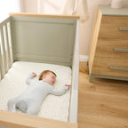 Tutti Bambini Misha & Hallee 2 Piece Room Set - Sage & Golden Oak