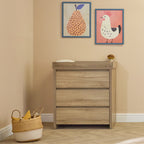 Tutti Bambini Modena 3 Piece Room Set - Oak