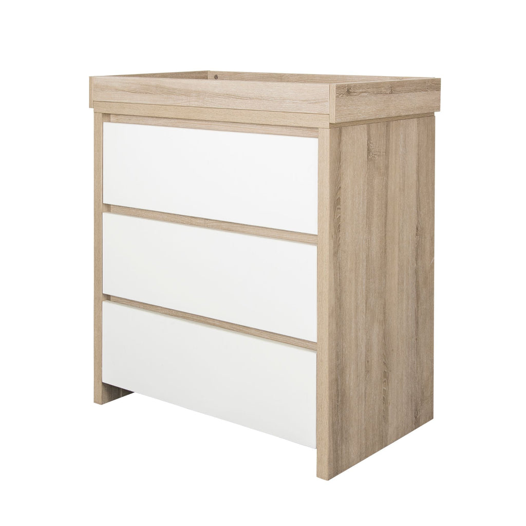 Tutti Bambini Modena Changing Unit - White & Oak