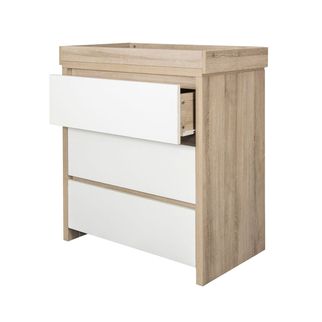 Tutti Bambini Modena Changing Unit - White & Oak