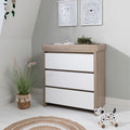 Tutti Bambini Modena Changing Unit - White & Oak