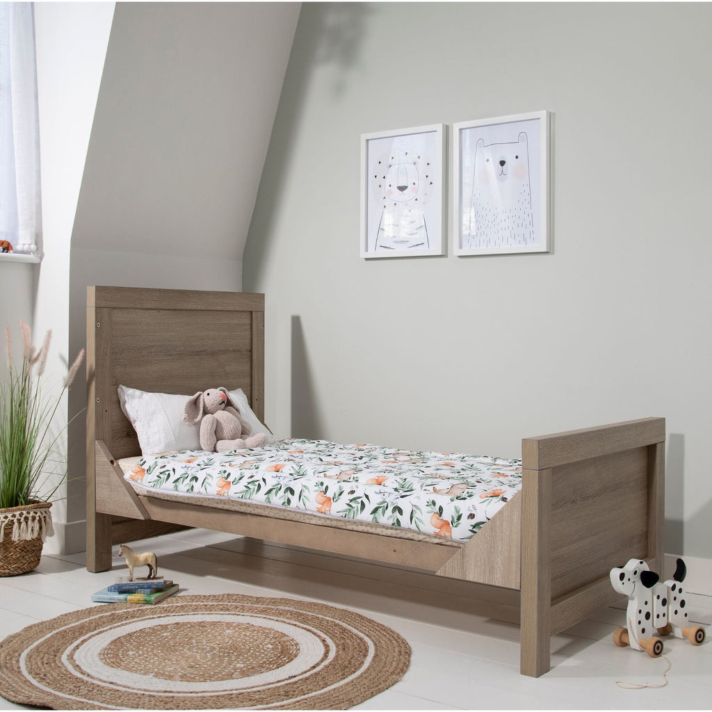 Tutti Bambini Modena 3 in 1 Cot Bed - Oak