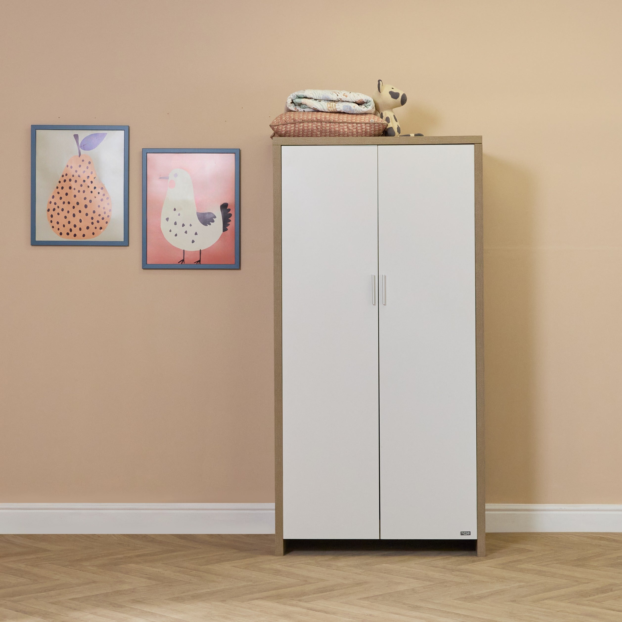 Tutti Bambini Modena 3 Piece Room Set - White & Oak