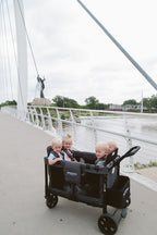 Wonderfold W4 Original Stroller Wagon Black