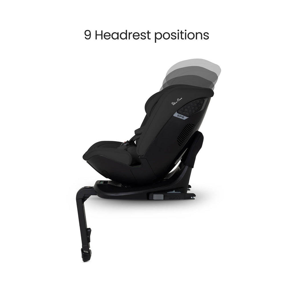 Silver Cross Motion 3 All Size 360 Car Seat - Iconic Black