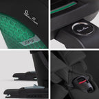 Silver Cross Motion 3 All Size 360 Car Seat - Iconic Black
