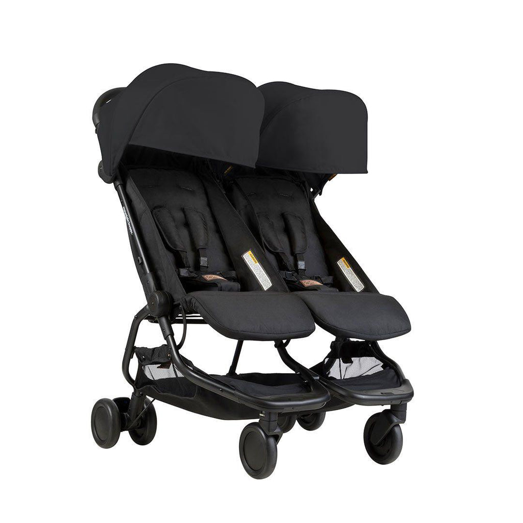 Mountain Buggy Nano Duo Pushchair - Black