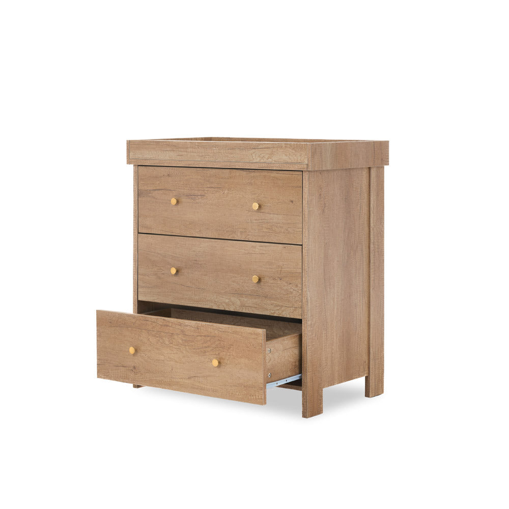 Obaby Nika 3 Piece Room Set - Oak