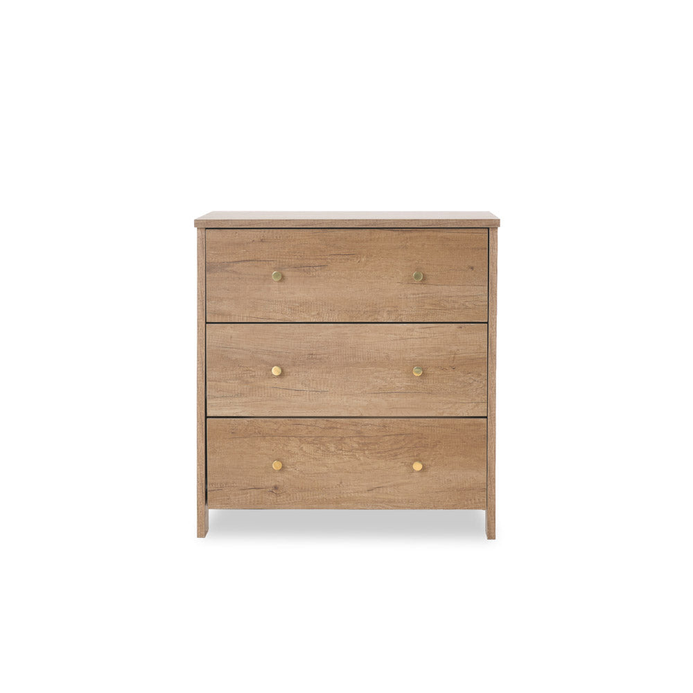 Obaby Nika 3 Piece Room Set - Oak
