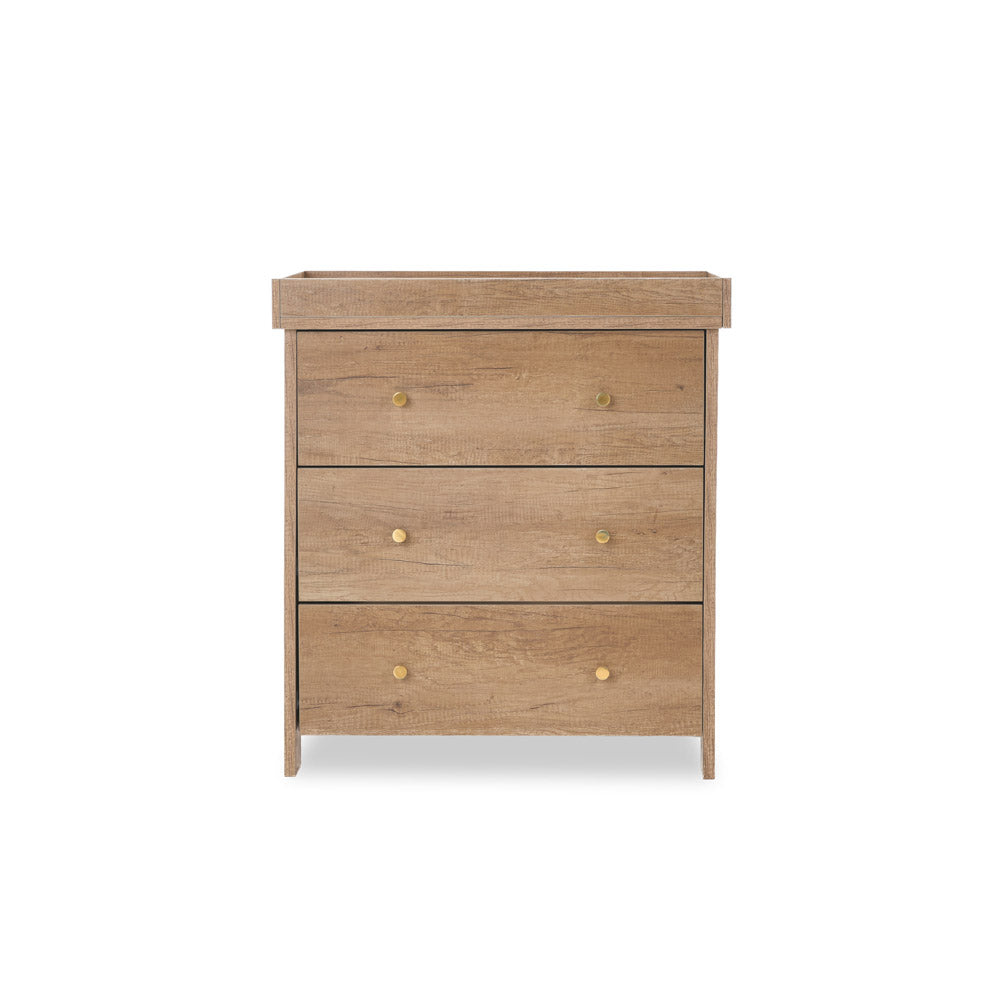 Obaby Nika 3 Piece Room Set - Oak