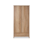 Obaby Nika Double Wardrobe - Oak