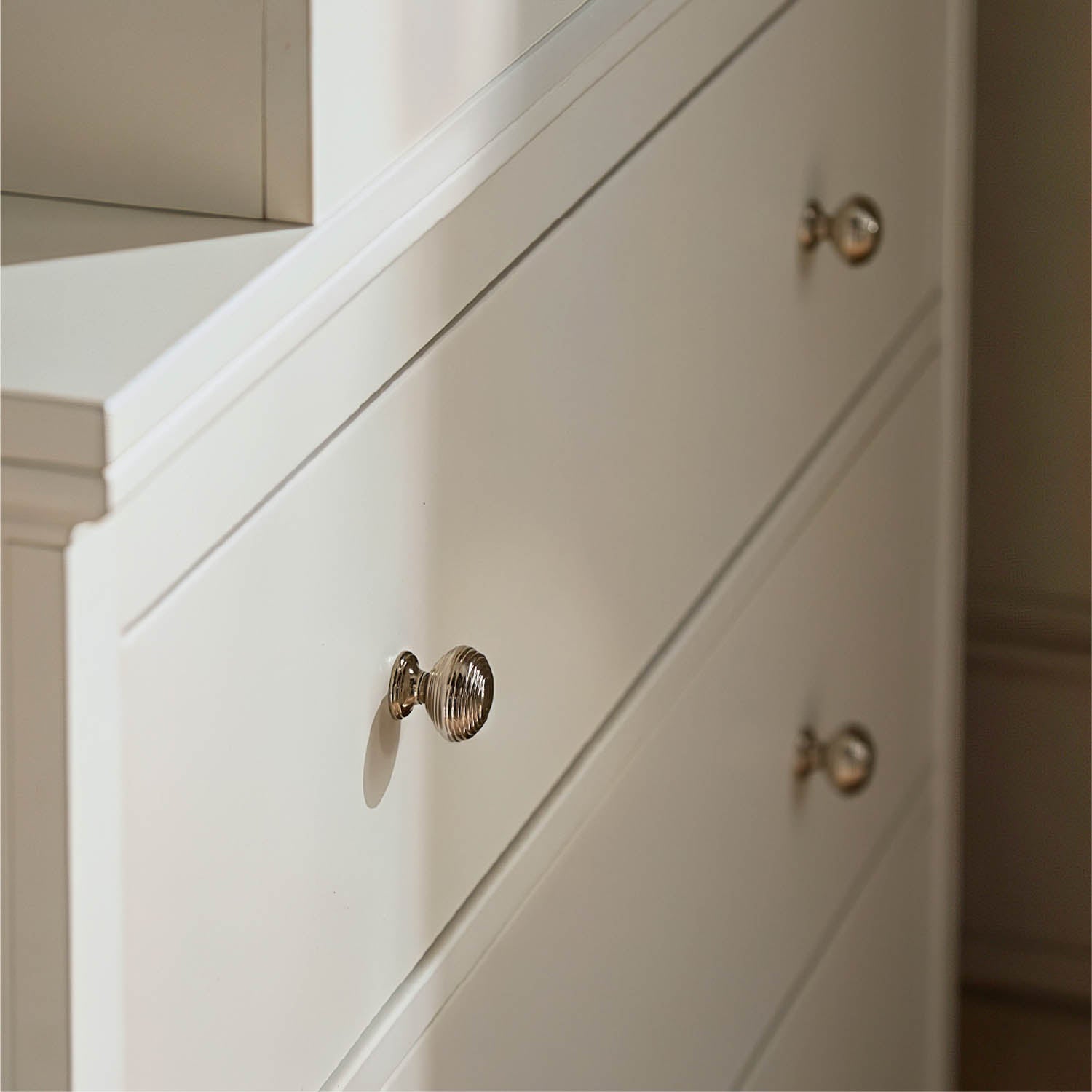 CuddleCo Beaumont Grand 2 Piece Nursery Furniture Set - White