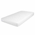 Tutti Bambini Natural Coir Fibre Cot Bed Mattress (70 x 140 cm) - White