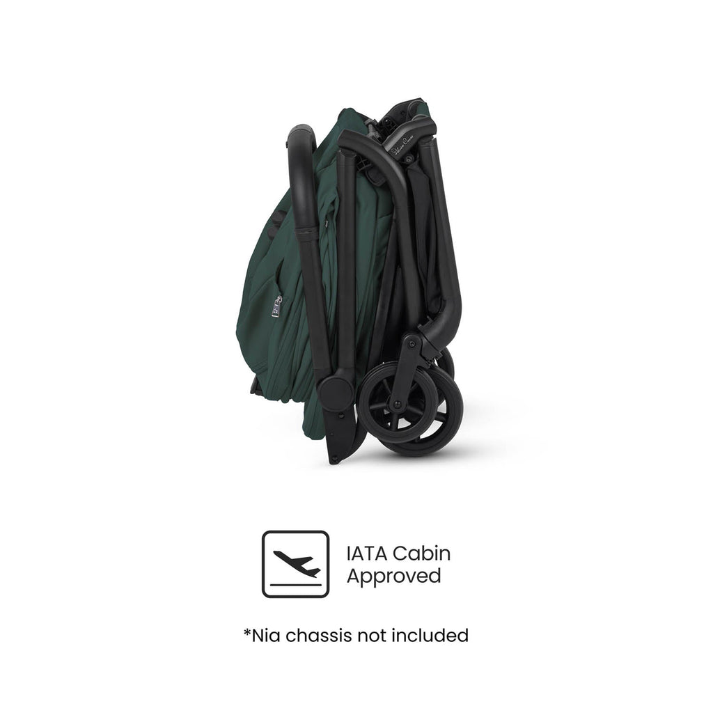 Silver Cross Nia Folding Carrycot - Conifer