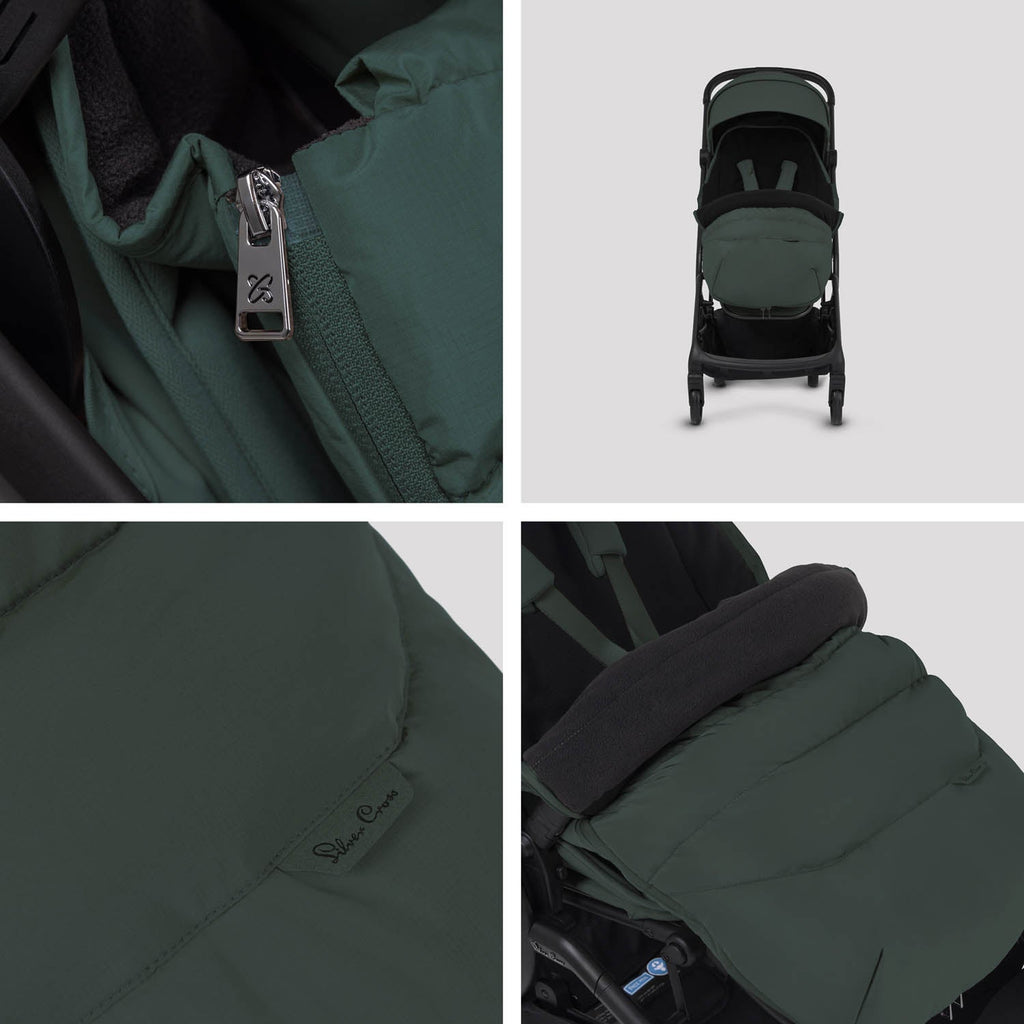 Silver Cross Nia Footmuff - Conifer