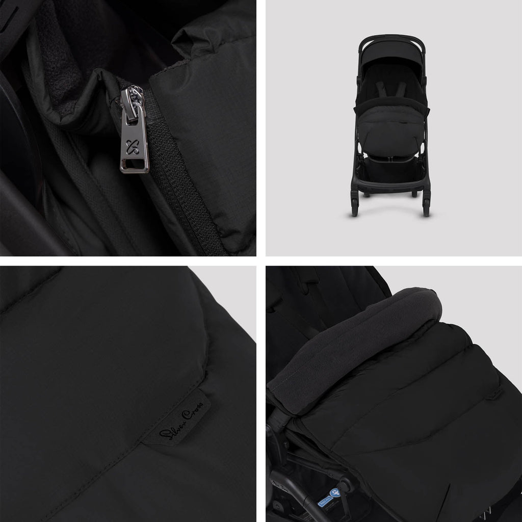 Silver Cross Nia Footmuff - Onyx
