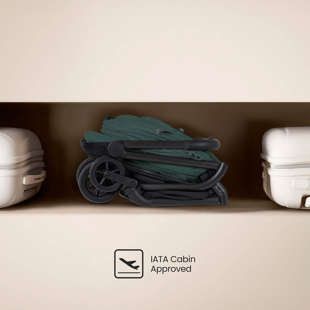 Silver Cross Nia Glide Plus Travel System - Conifer