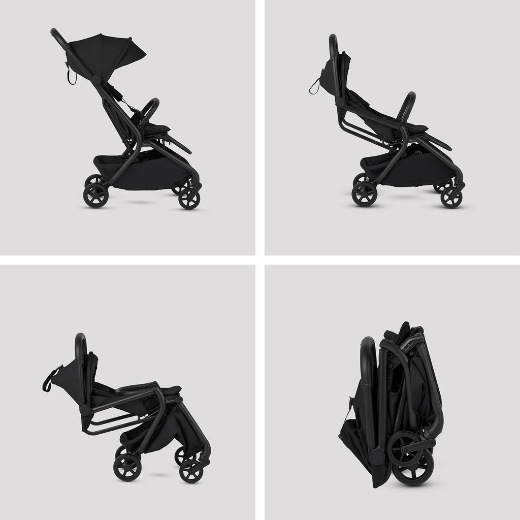Silver Cross Nia Glide Plus Travel System - Onyx