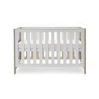 Obaby Nika Cot Bed - Grey Wash & White