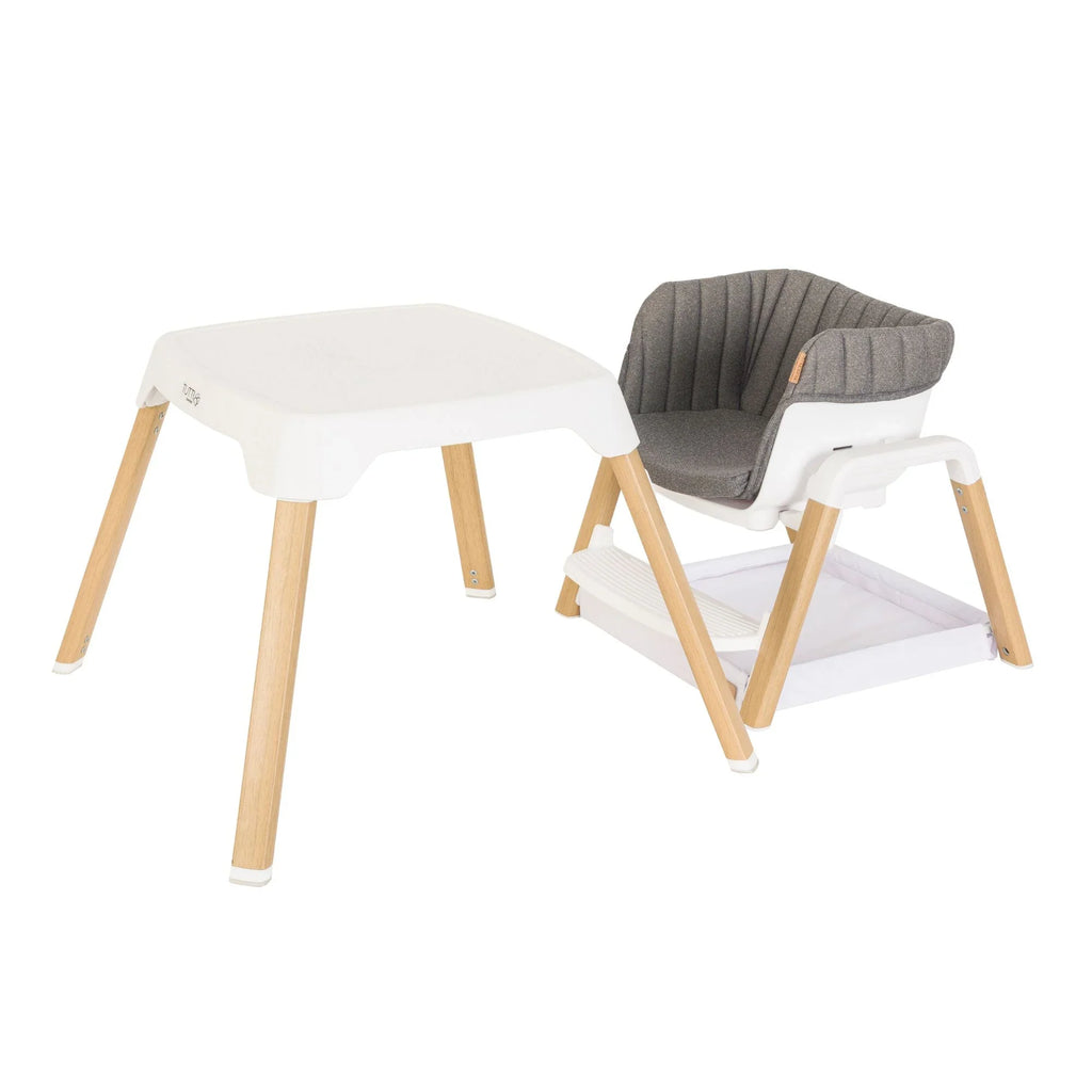 Tutti Bambini Nova Birth to 12 Years Complete Highchair Package - White/Oak