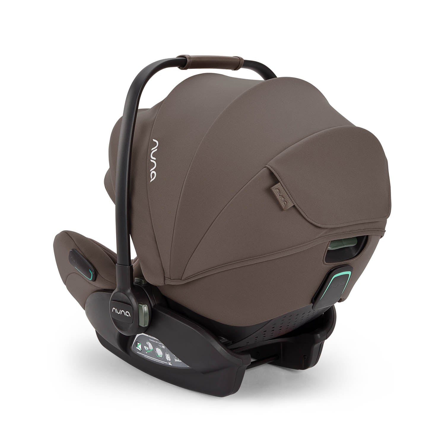 Nuna TRIV Next with ARRA Flex & Base Curv Travel System Bundle - Chestnut