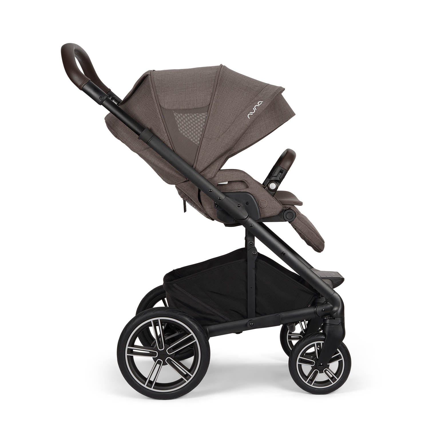 Nuna MIXX Next with ARRA Flex & Base Curv Travel System Bundle - Chestnut