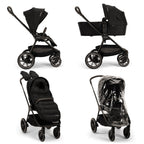 Nuna TRIV LX All Season Stroller + Carrycot Set - Caviar