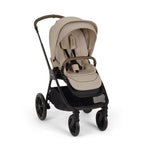 Nuna TRIV LX All Season with ARRA Flex & Base Curv Travel System Bundle - Cosmopolitan