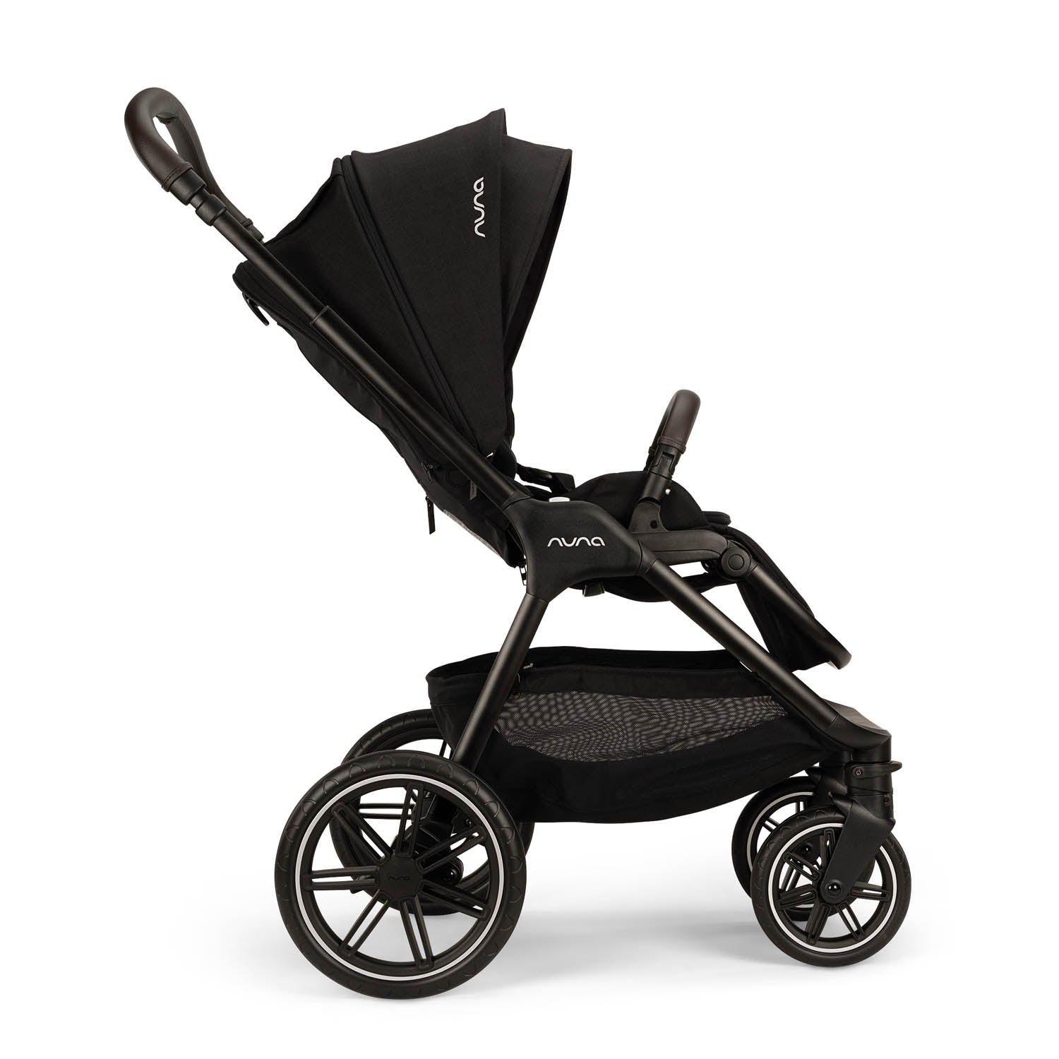 Nuna TRIV LX All Season with ARRA Flex & Base Curv Travel System Bundle - Caviar