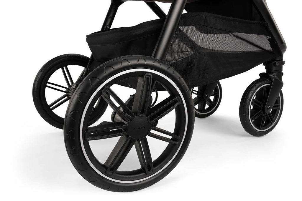 Nuna TRIV LX All Season with ARRA Flex & Base Curv Travel System Bundle - Caviar