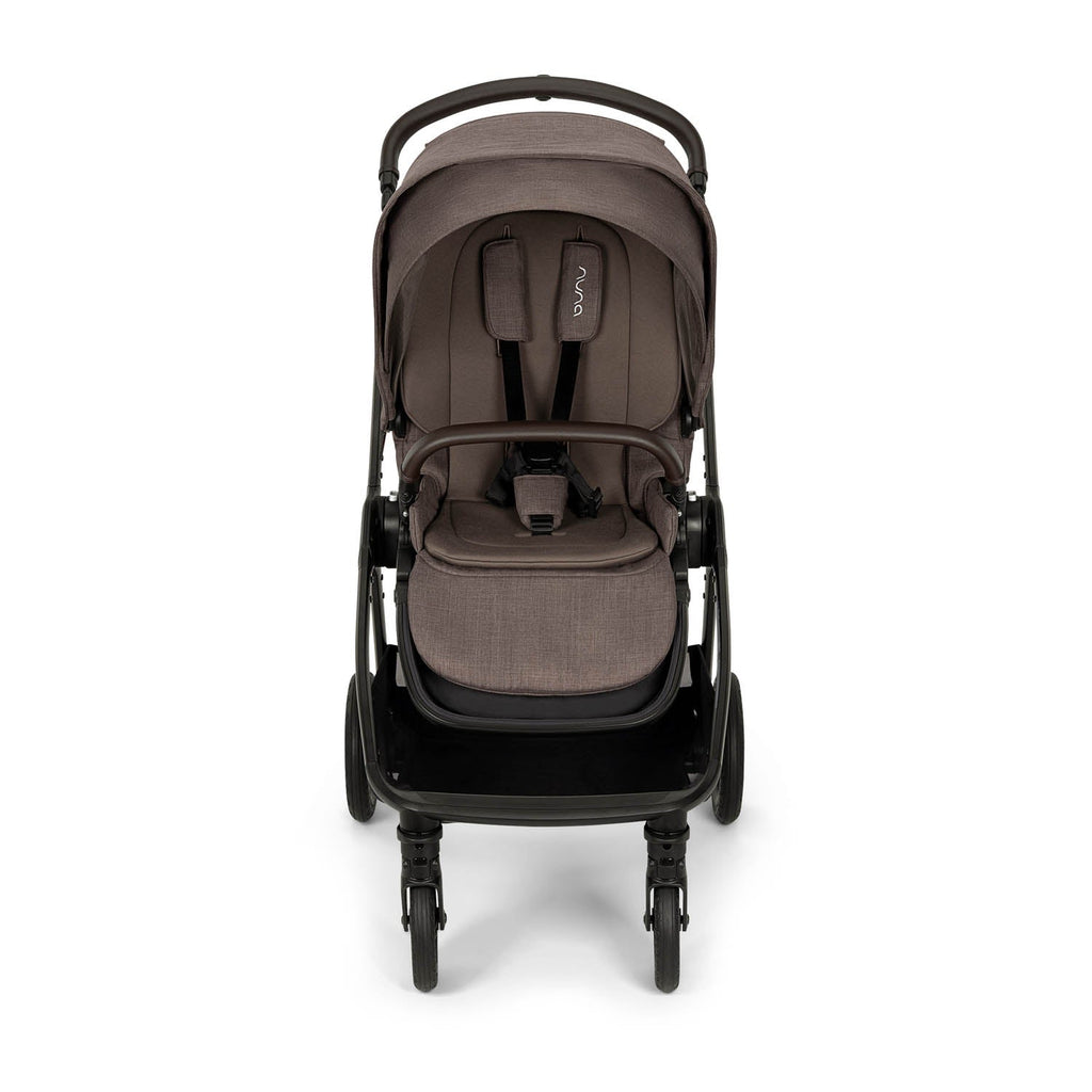 Nuna TRIV Next with ARRA Flex & Base Curv Travel System Bundle - Chestnut
