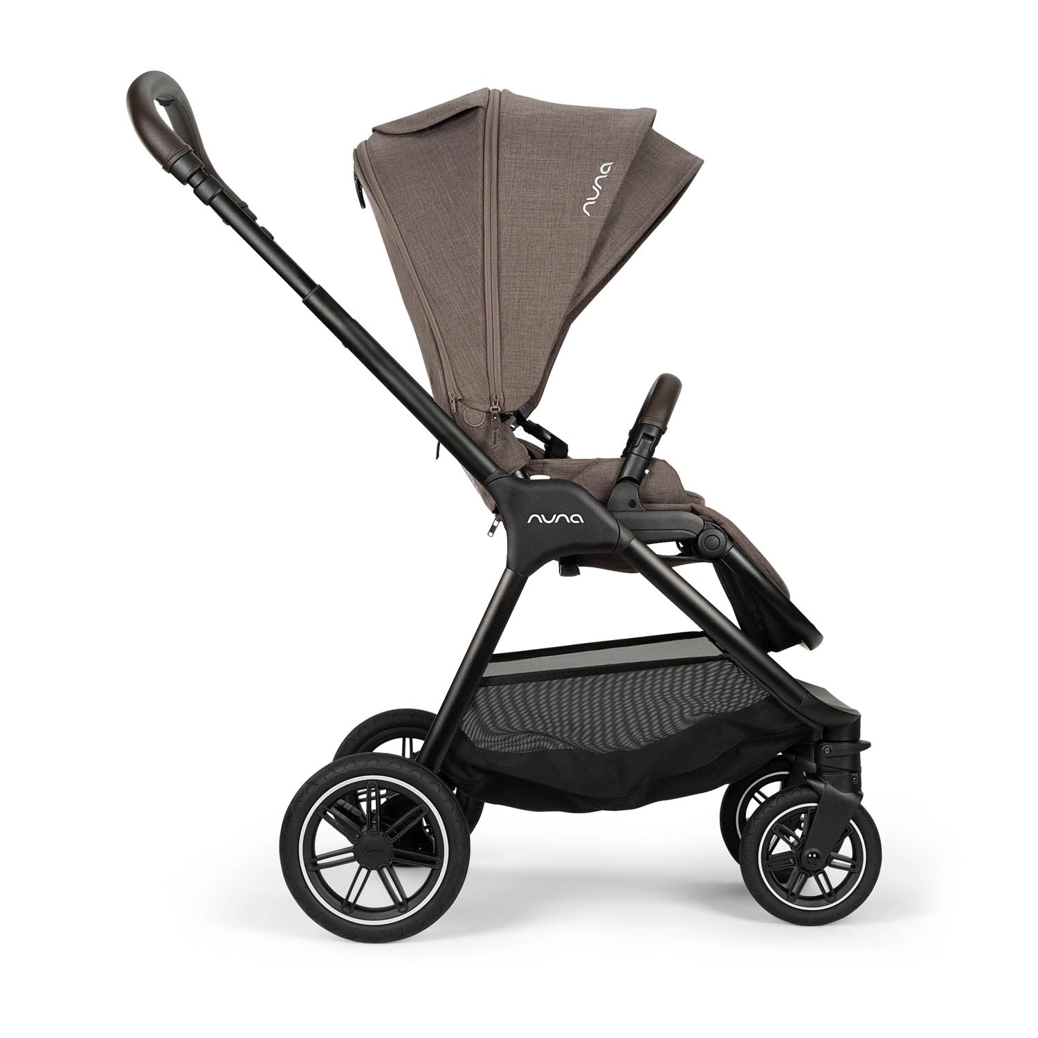 Nuna TRIV Next with ARRA Flex & Base Curv Travel System Bundle - Chestnut
