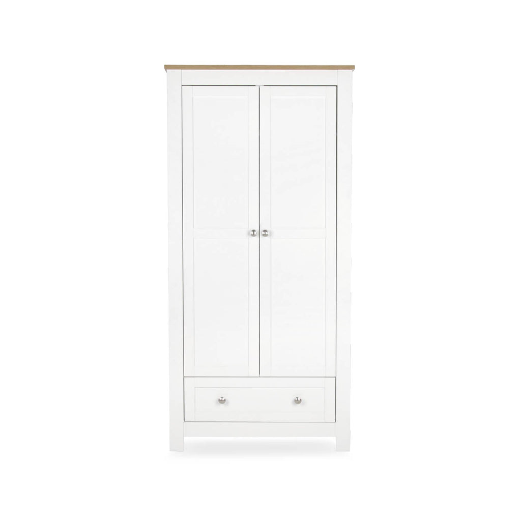 CuddleCo Burford Wardrobe - White & Oak