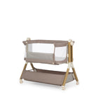 Obaby Cloud Bedside Crib - Nutmeg