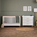 Obaby Orla 2 Piece Room Set - White with Oak