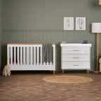 Obaby Orla 2 Piece Room Set - White with Oak