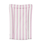 Obaby Changing Mat - Berry Scallop Stripe