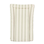 Obaby Changing Mat - Sage Scallop Stripe