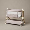 Obaby Cloud Bedside Crib - Nutmeg