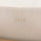Obaby Cloud Bedside Crib - Oatmeal