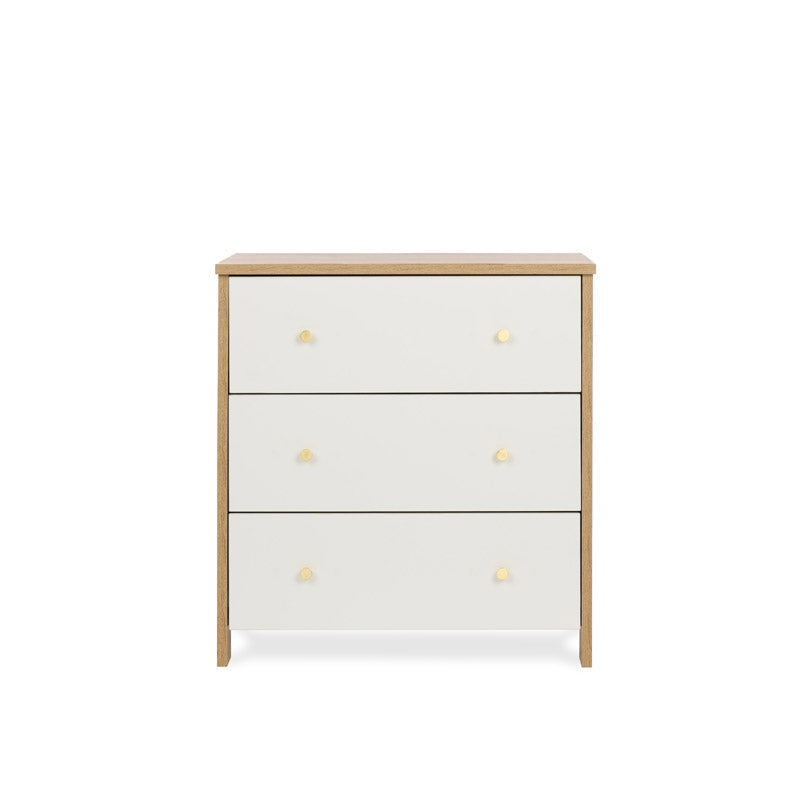 Obaby Nika 2 Piece Nursery Room Set - Oak & White