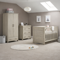Obaby Nika 3 Piece Room Set - Grey Wash