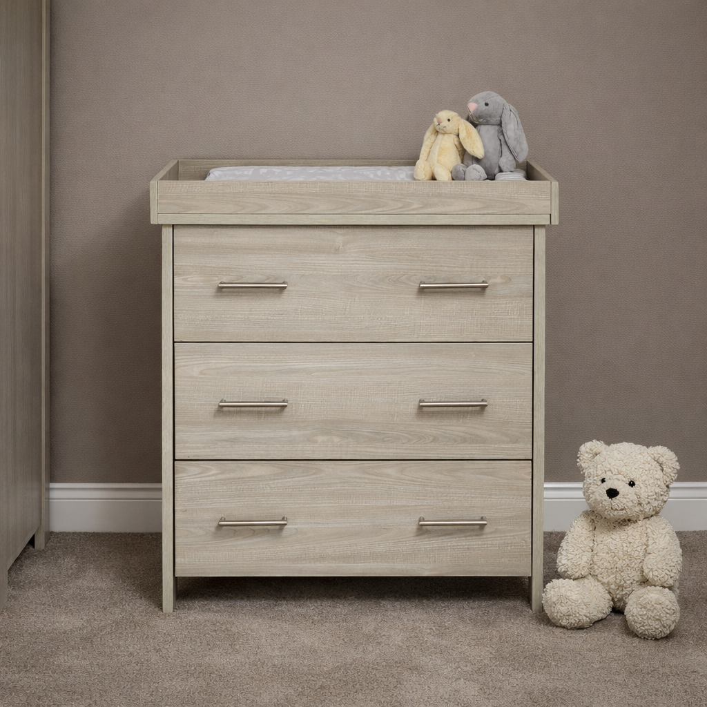 Obaby Nika 2 Piece Room Set - Grey Wash