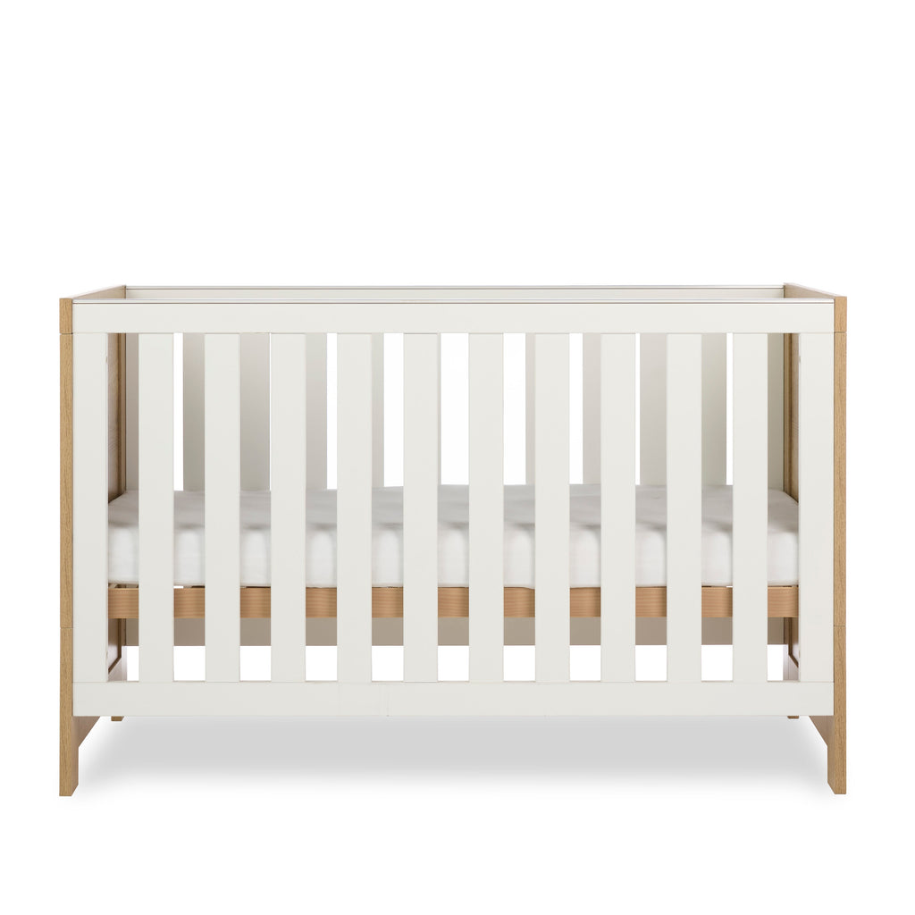 Obaby Nika 2 Piece Nursery Room Set - Oak & White