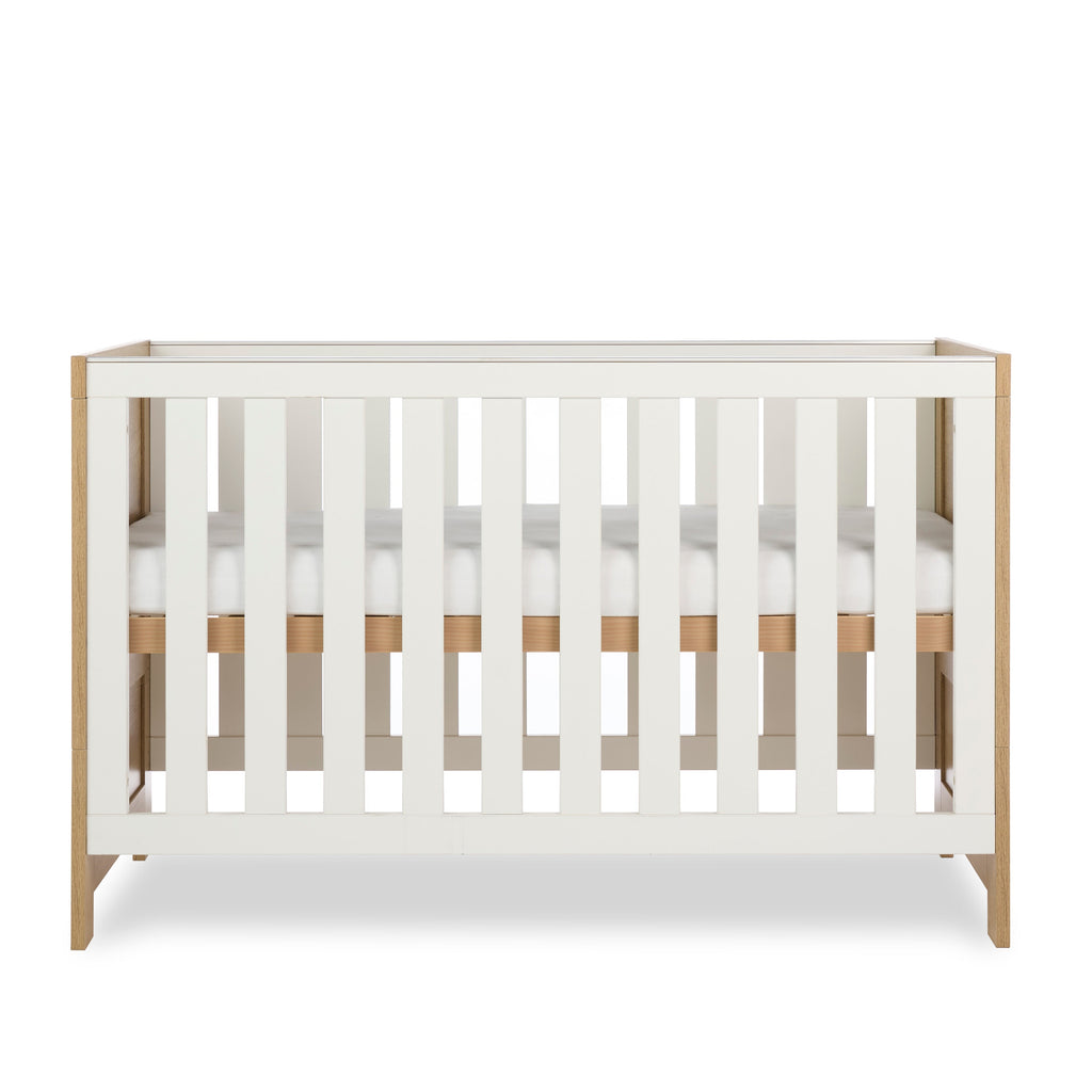 Obaby Nika 3 Piece Nursery Room Set - Oak & White