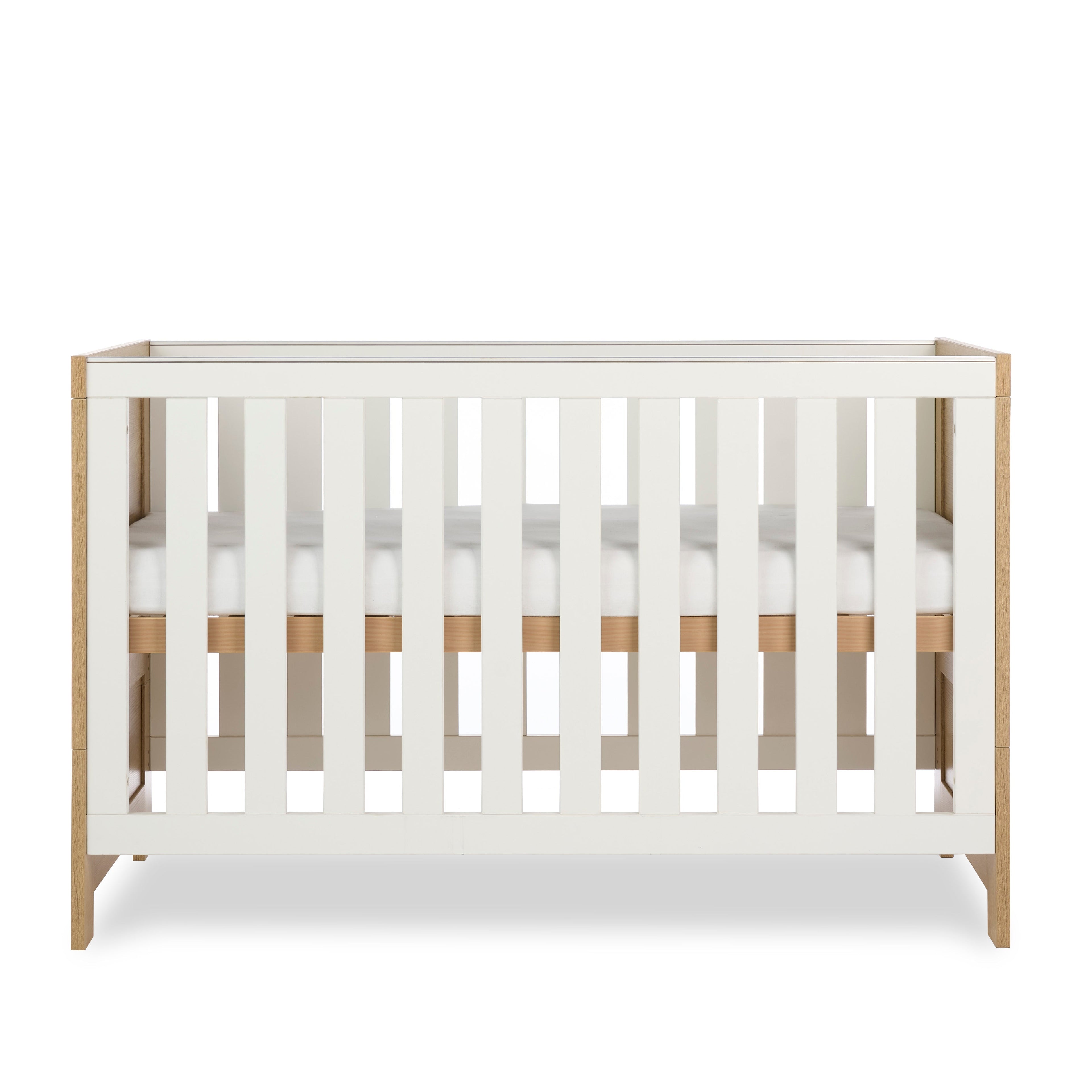 Obaby Nika 3 Piece Nursery Room Set - Oak & White