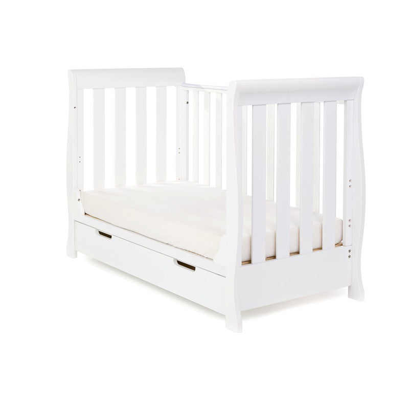 Obaby Stamford Mini Sleigh 3 Piece Room Set - White