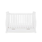 Obaby Stamford Mini Sleigh Cot Bed - White