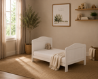 Obaby Whitby Cot Bed - White